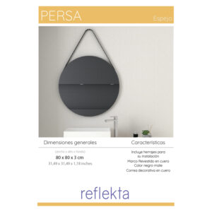 Espejo persaa 80x80 2 Espejo persaa 80x80